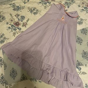 Adorable girls smocked Easter dress